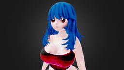 Commission Work body, base, style, mesh, figure, commission, commissions, pretty, character, girl, cartoon, model, design, female, animation, animated, anime, rigged
