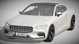 Polestar 1 wheel, green, rim, modern, power, wheels, european, drive, luxury, speed, battery, sportcar, volvo, fast, realistic, coupe, swedish, contemporary, expensive, prestige, ecologic, polestar, 2021, vehicle, design, car, sport, electric, 2022