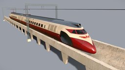 Ball Train of Yarmolchuk SHELT train, retro, russian, ussr, monorail, retrofuturism, scifi, concept, shelt, yarmolchuk, balltrain