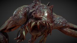 Velox biology, devil, hell, doom, biological, sci-fi, monster, dark, zombie