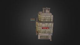 Hong Kong Hotel dae, hotel, kong, cityscene, hong, howest, 3dsmax, 3dsmaxpublisher, house