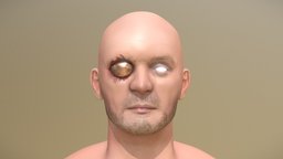 W.I.P young Odin Head Sculpt face, sculpt, marvel, comic, portrait, loki, thor, shiny, chris, movies, wip, head, mythology, infinity, anthony, sir, odin, norse, hopkins, likeness, ragnarok, mcu, hemsworth, infinitywar, substancepainter, substance, war