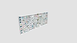 bookshelf office, room, 45, books, living, bookshelf, 179, bookshelves, archmodels, am179, book