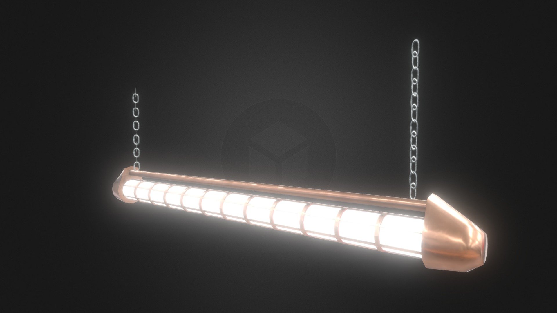 This model was made by me for the WiredWorkers VR Showroom www.wiredworkers.io

a copper industrial style ceiling light with planar chains because performance is a thing.
a whole bunch of emission on the lamp if you want to work with that.
gotta bring light in to your life somehow - Industrial Ceiling Lamp - 3D model by Daan van Leeuwen (@superwortel) 3d model