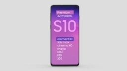 Samsung Galaxy S10 office, computer, device, pc, laptop, tablet, smart, electronics, equipment, headphone, audio, mockup, smartphone, cellular, android, ios, phone, realistic, cellphone, cheap, earphones, mock-up, render, 3d, mobile, home, screen