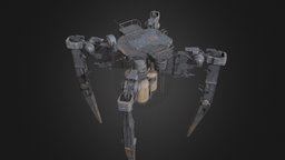 Model523 silo, substance, 3d-coat, weapons, hardsurface