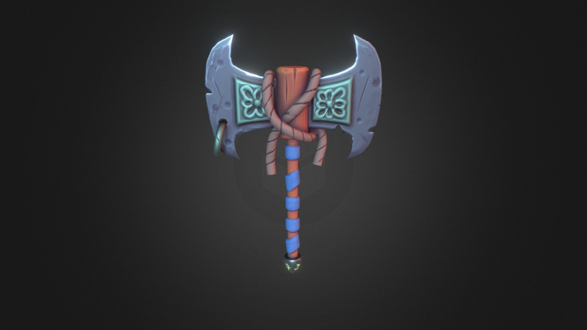 Cartoon Axe - Download Free 3D model by Paul Subert (@3dil15.subert) 3d model