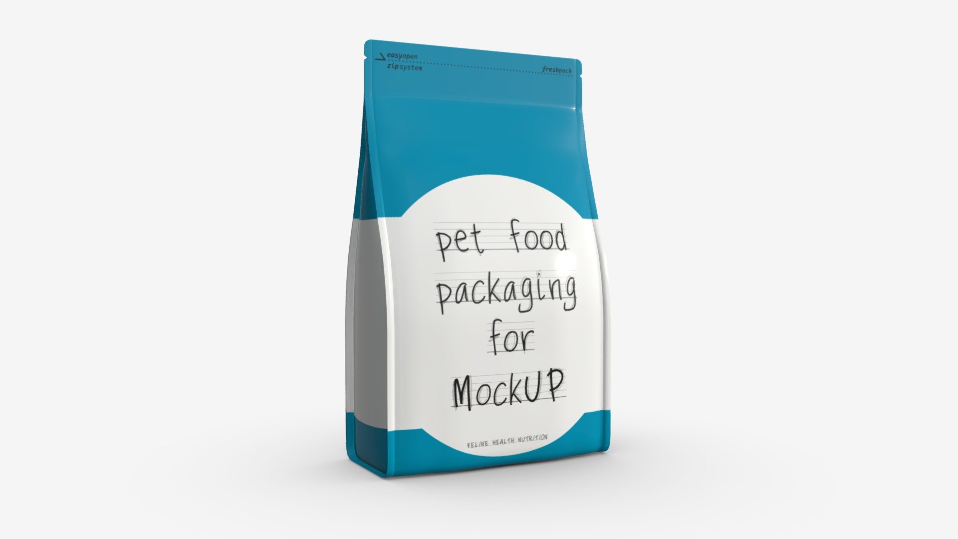 Pet food packaging 04 - Buy Royalty Free 3D model by HQ3DMOD (@AivisAstics) 3d model