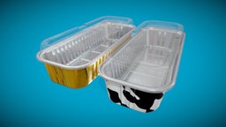 Foil Container tray fruit, storage, plate, packaging, recycling, mold, paper, aluminum, aluminium, package, kitchenware, biodegradable, foil, disposable, food-container, container, plastic, foil-tray, foil-container