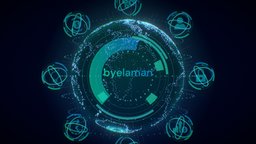 Animated Hologram Planet Earth Sci-Fi HUD planet, hologram, earth, astronomy, sphere, planets, science, terra, finance, atmosphere, hud, blender, sci-fi, animated