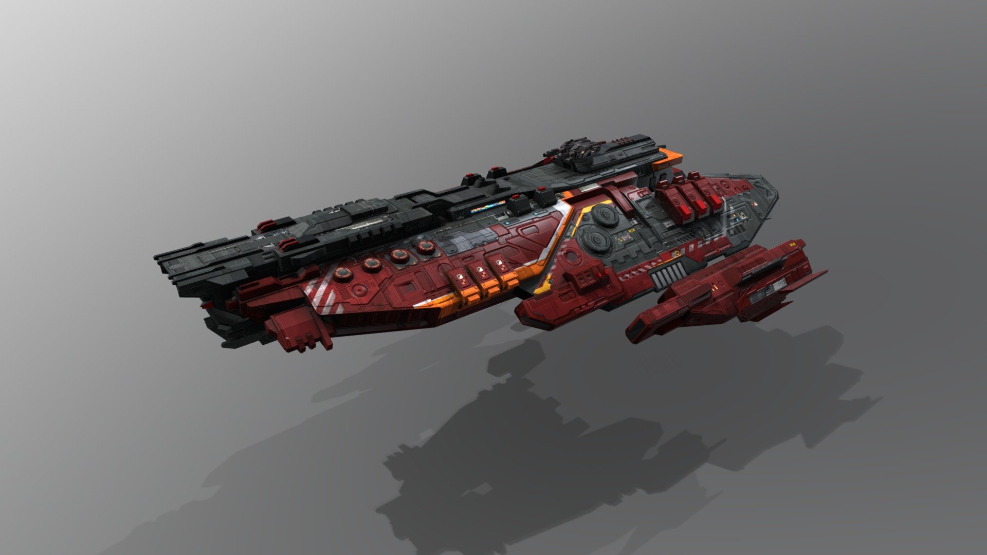 Sci Fi Low-poly 3d model ready for Virtual Reality (VR), Augmented Reality (AR), games and other real-time apps.

Add a professional touch to your SciFi VideoGame project with this original low poly model. Original Design by Stéphane Chasseloup 3d model