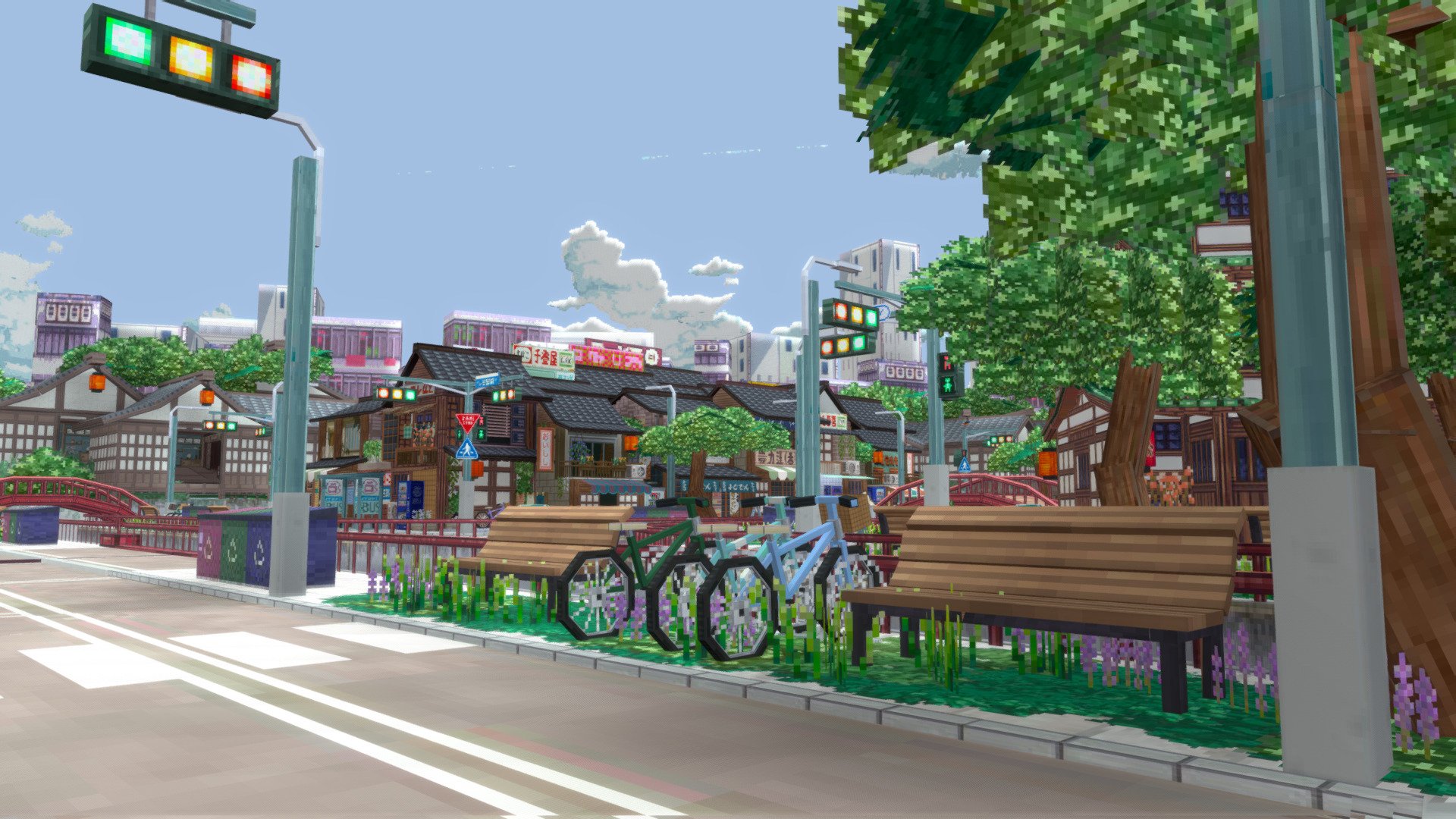 I had fun making this japanese styled town in Blockbench, hope you like it!

The model is animated, also switch it to HD for a better experience <3 - [Blockbench] Japanese Town "NekoTown" - 3D model by Cuble Studios (@CubleStudio) 3d model