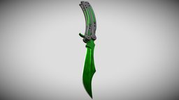 Butterfly Knife Emerald autodesk, games, cs, assets, fps, blades, knives, butterfly, gamedev, emerald, csgo, skins, game-ready, game-asset, assetstore, gameprops, game-model, props-assets, weapon-3dmodel, csgoskins, butterflyknife, csgoskin, csgo-counter-strike-global-offensive, firstpersonshooter, butterfly-knife, fpsknifepack, fpsweapon, knife-blade, knife-props, knife-blade-sword-weapon-weapons-3d-model, fpsguns, skinscsgo, substancepainter, substance, maya, knife, asset, game, 3d, "gameasset", "3dmodel", "gameready"