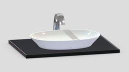 TOTO Kiwami Oval Vessel Lavatory room, modern, bathroom, bath, cast, shower, nexus, classic, toilet, tub, vr, ar, toto, rest, iron, freestanding, restroom, clayton, toilets, soaker, 3d, design, air, concept, interior, washlet, amies