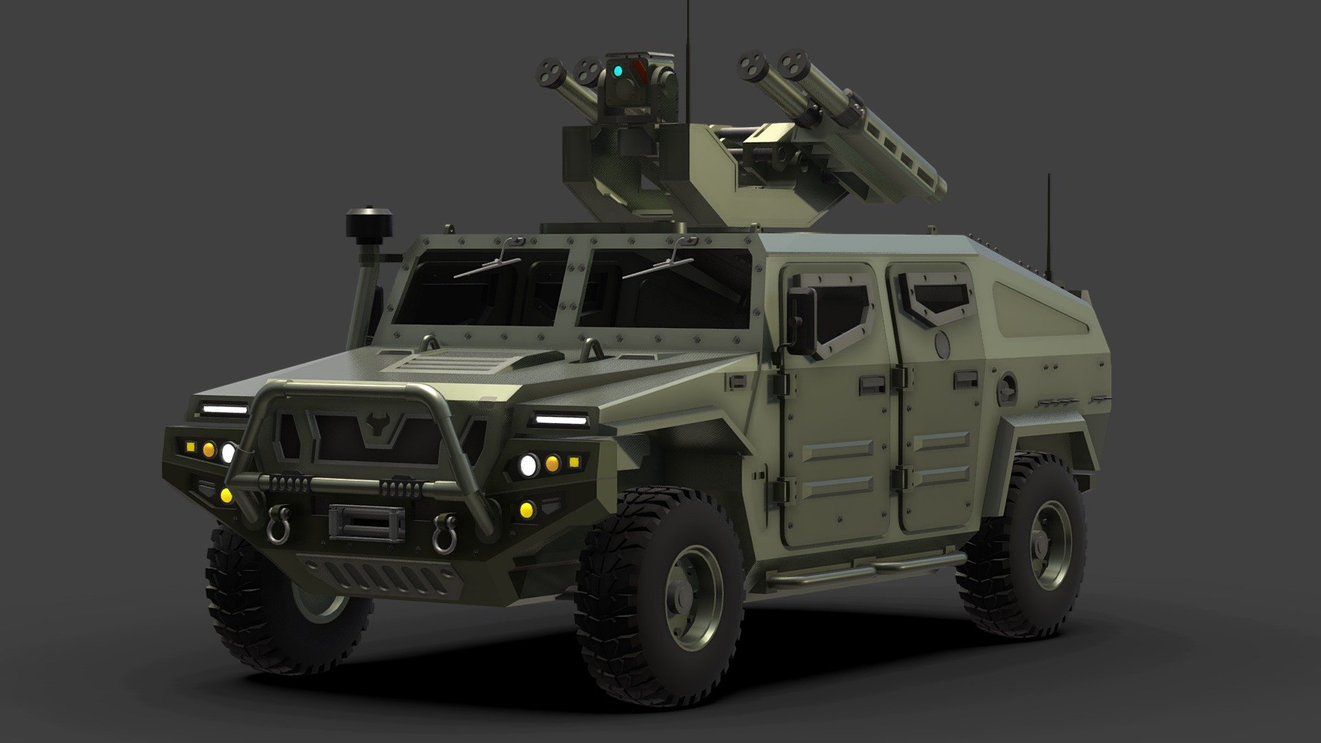 Starstreak adalah sistem pertahanan udara portabel jarak pendek (MANPADS) dengan tiga submunisi, bimbingan laser, pendorong dua tahap yang diproduksi oleh Thales Air Defense Inggris (sebelumnya Shorts Missile Systems), di Belfast. Ia juga dikenal sebagai Starstreak HVM (Rudal Kecepatan Tinggi). Setelah diluncurkan, rudal berakselerasi hingga lebih dari 4 Mach, menjadikannya rudal permukaan-ke-udara jarak pendek tercepat di dunia 3d model