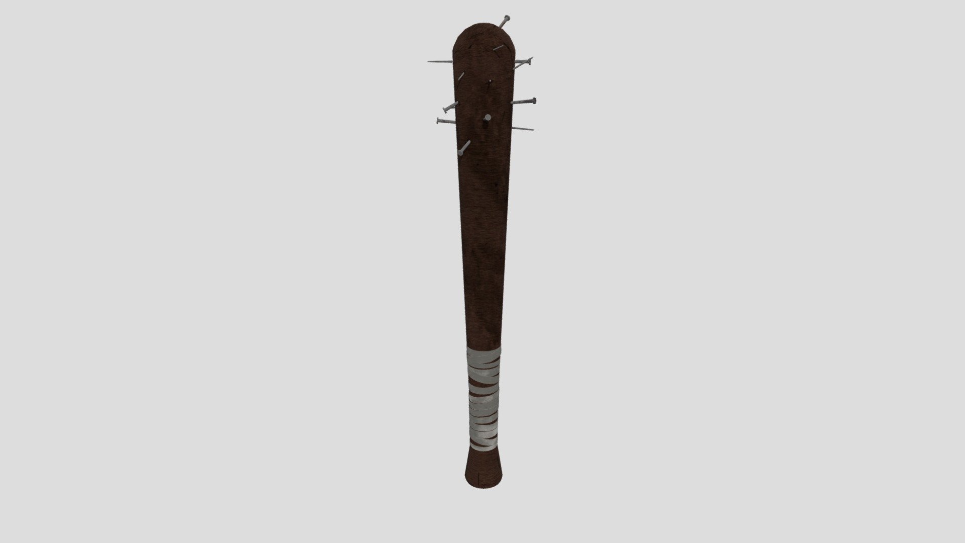 Game ready baseball bat with rusted nails.
Model was maed in Maya about 6-7 years ago and textured in Substance Painter. That was my first game ready model :) - Baseball Bat - 3D model by skivi08 3d model