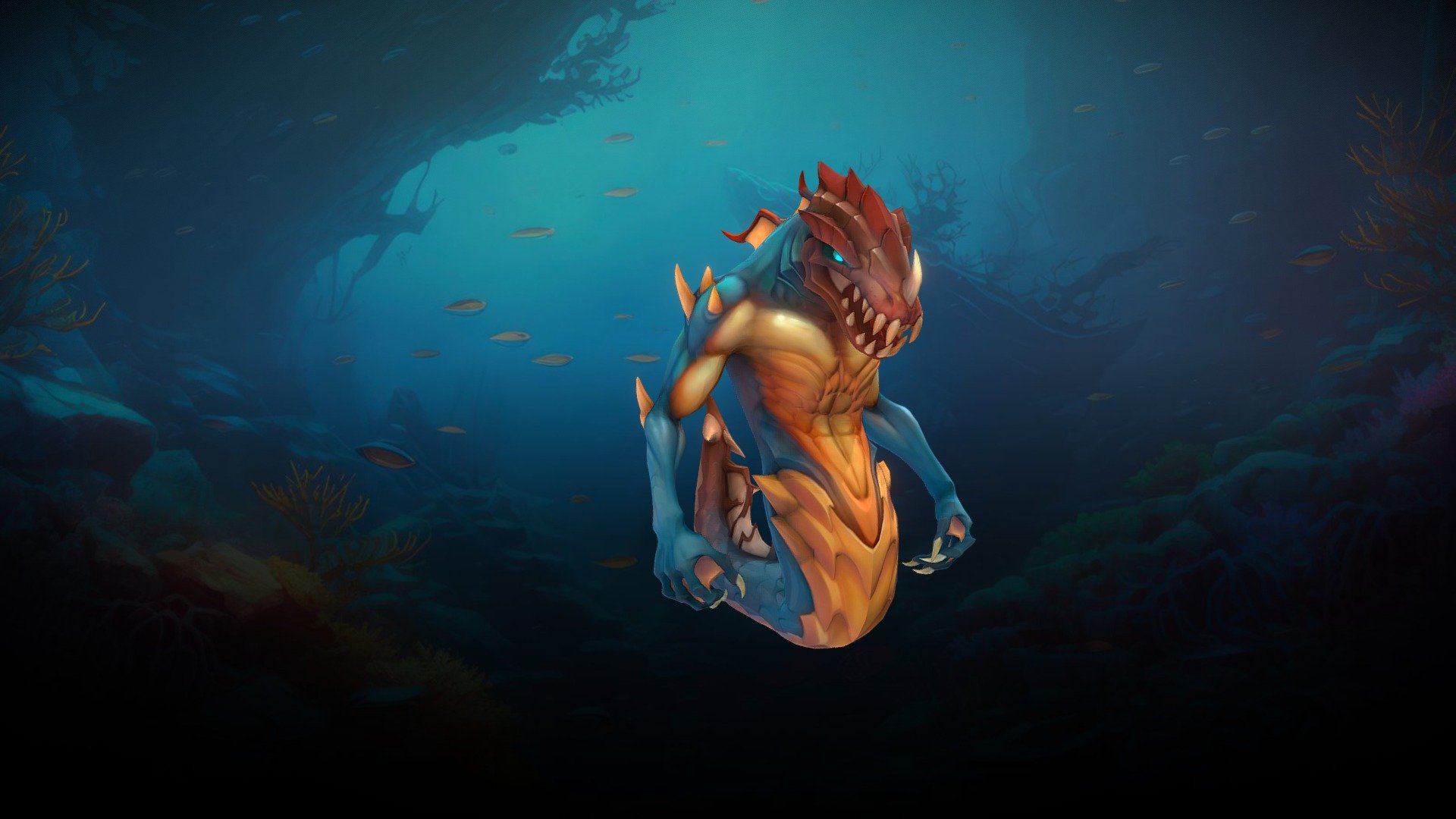 Stylized character for a project.

Software used: Zbrush, Autodesk Maya, Autodesk 3ds Max, Substance Painter - Stylized Fantasy Naga - 3D model by N-hance Studio (@Malice6731) 3d model