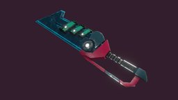 Sci-Fi Sword autodesk, videogames, future, videogame, punk, espada, gamedesign, cyber, cyberpunk, arma, videojuego, ciberpunk, 3dartist, videogameart, videogameasset, cienciaficcion, videogamemodel, substance, painter, weapon, maya, 3d, photoshop, art, gameart, model, sci-fi, sword, 3dmodel