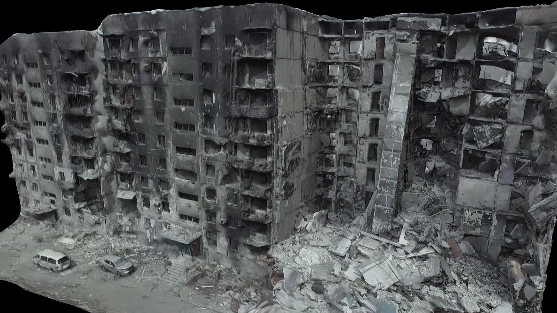 Destructed Buildings in Mariupol Ukraine by Russian attacks 2022

Зруйновані будівлі, Маріуполь Україна - Destructed Buildings, Mariupol Ukraine - Buy Royalty Free 3D model by LibanCiel 3d model