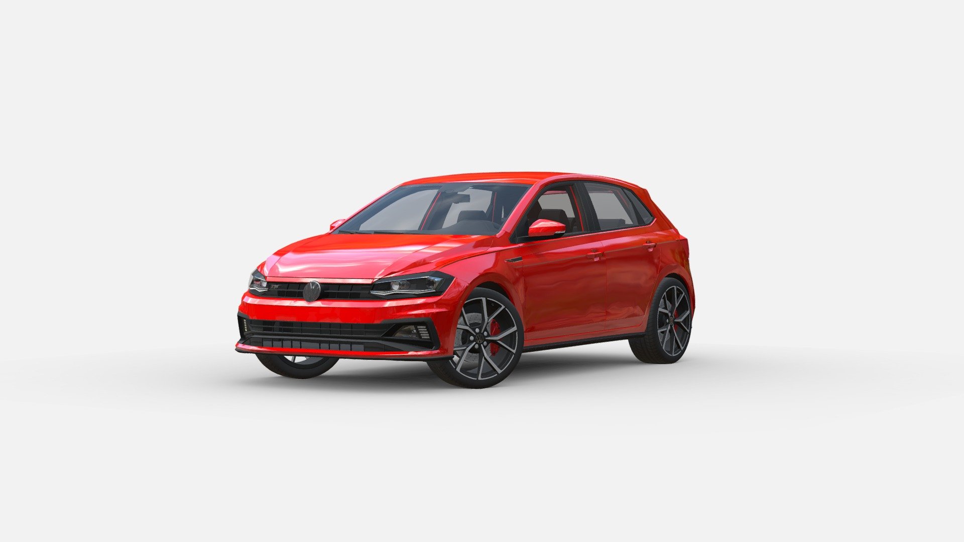 3d model WV golf - Buy Royalty Free 3D model by zizian 3d model
