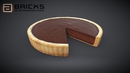 ChocolatePieChart gamereadyasset, 3dgameasset, bricks3dstudio, vietnam3dartoutsource, chocolatepiechart, chocolatepiechart3dmodel, chocolatepiechart3dasset, chocolatepiechartgameready, gamereadychocolatepiechart