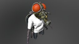 Jeff From Staples sculpt, designer, marvelous, marvelousdesigner, substance, painter, blender, fly, zbrush, human