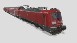 Skoda Dosto Push-Pull Train train, rail, db, german, pull, railway, germany, push, skoda, zug, deutschland, deutsche, bahn, dosto