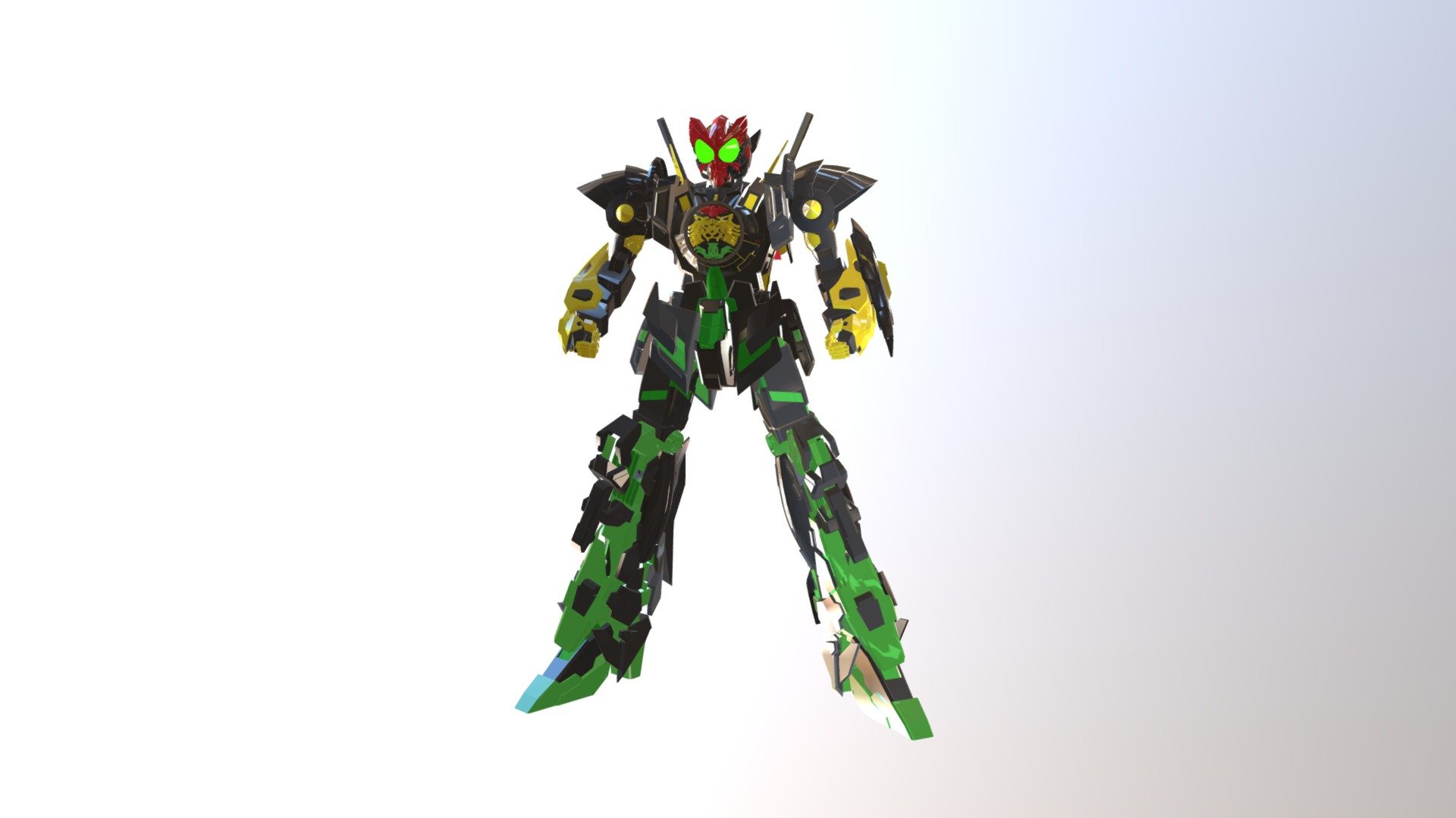 Gundam OOO Kamen Rider done in Blender.
-Almost all parts are decimated and you can use it in most popular 3d programs. 
Check out my profile to see the other cool stuff! - Gundam OOO Kamen Rider - Buy Royalty Free 3D model by Gblack Id (@andhikasintink) 3d model