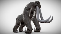 Behemoth Kaiju 3D kong, titan, king, kaiju, godzilla, ghidorah, mothra, muto, verse, 3d, model, monster