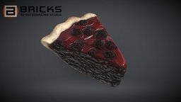 BlackGrassberryPiePiece gamereadyasset, 3dgameasset, bricks3dstudio, vietnam3dartoutsource, blackgrassberrypiepiece, blackgrassberrypiepiecemodel, blackgrassberrypiepieceasset, blackgrassberrypiepiecegameready, gamereadyblackgrassberrypiepiece