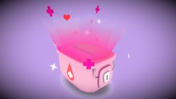 Blood Pack blood, medkit, pink, neon, healthkit