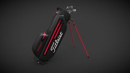Titleist StaDry Golf Bag Plus golf, fitting, bag, equipment, polo, handbag, players, golfcar, man, sport, ball, titleist, stadry