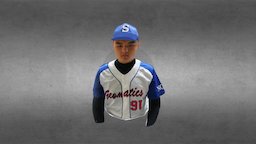 Human Model Scanned by TLS with Plane Mirrors baseball, mirror, mirrored