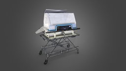 Incubator Air-Shields TI-100 abandoned, baby, post-apocalyptic, rusty, italy, used, dirty, hospital, childcare