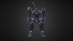 USFF Golgotha Elite mech, elite, heavy, cyber, entertainment, machine, archangel, hellfire, artsy, golgotha, skydance, skydanceinteractive, 3d, 3dsmax, vehicle, art, scifi, conceptart, model, design, hardsurface, zbrush, robot
