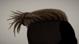 Dreadlocks hairstyle (game ready) hair, dreadlock, dreadlocks, hairstyle, readyforgame, game, gameasset, gameready