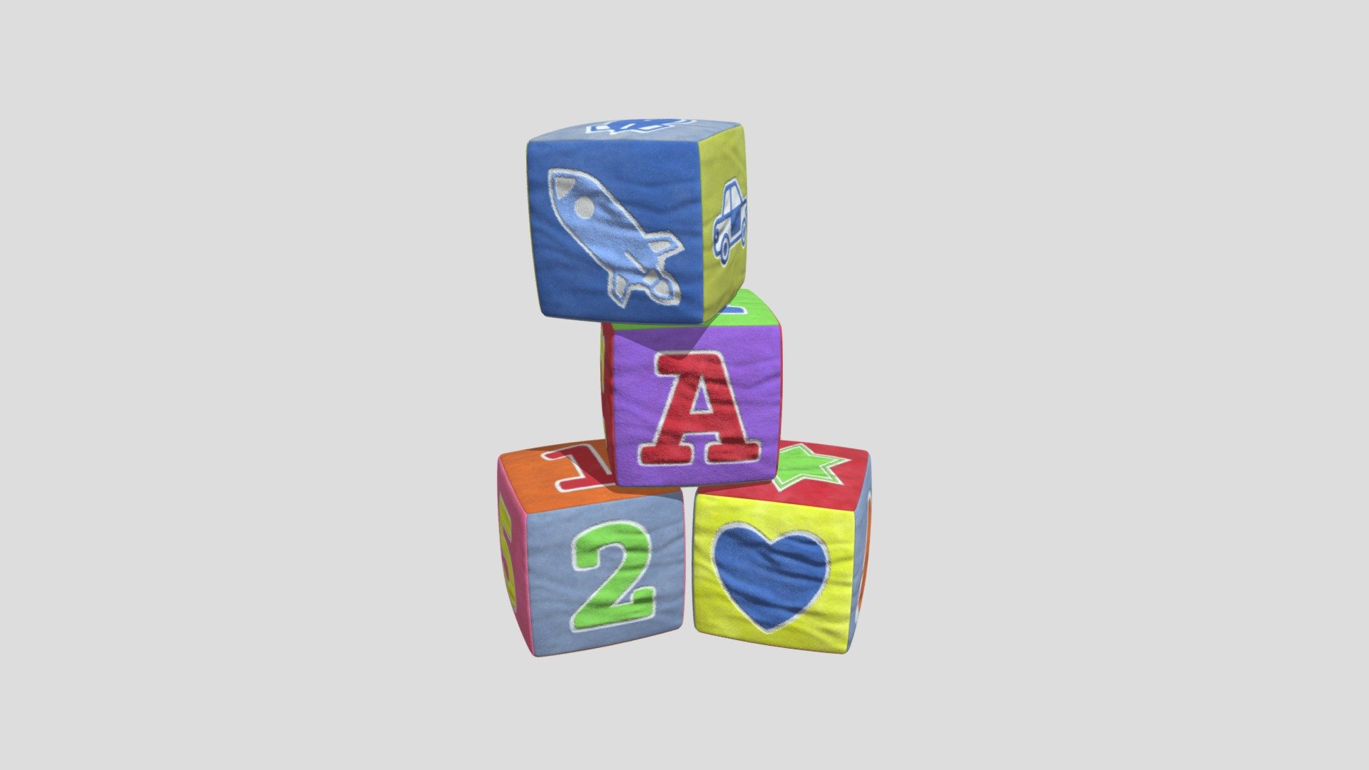 Highly detailed 3d model of toy with all textures, shaders and materials. It is ready to use, just put it into your scene 3d model