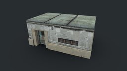 Barrack 3 garage, warehouse, heavy, rusty, metal, cargo, old, barrack, industrial