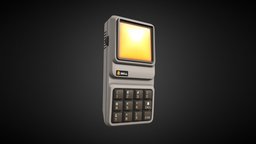Vintage Iphone iphone, vintage, retro, electronics, audio, phone, old, substancepainter, substance, technology