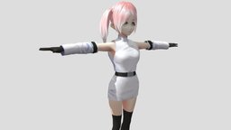 【Anime Character / alex94i60】Tennoji Mari (V2) japan, animegirl, animemodel, anime3d, sleeveless, japanese-style, anime-character, vroid, unity, anime, japanese, alex94i60