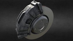 Brake Disk and Caliper wheel, mechanic, brakes, mechanical, brake, carparts, wheels-automotive, brakedisk, brake-disc, car-part, brake-pads, car-wheel, car-vehicle, brake-caliper, vehicle, car, car-mechanic