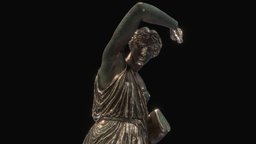wounded-amazon-mattei_bronze rome, ancient, bronze, exterior, eastern, public, achitecture, publicsculpture, exterior-public, decoration