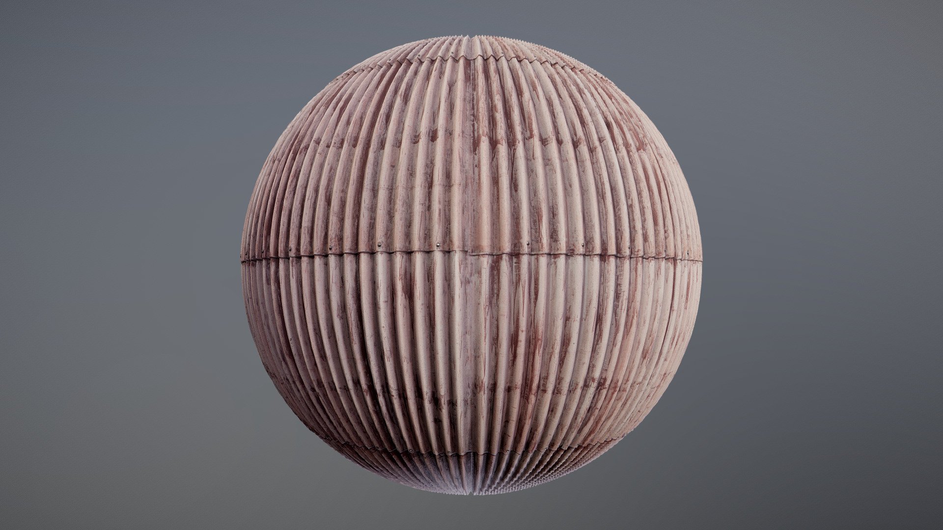 Seamless texture of corrugated sheet, PBR 4K - Corrugated Sheet PBR Texture - Buy Royalty Free 3D model by romullus 3d model