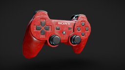 Gamepad Sony DualShock 3 ps3, ps, playstation, sony, controller, gamepad, joystick, unrealengine, playstation3, dualshock, freemodel, game, dualsense, dualshock3