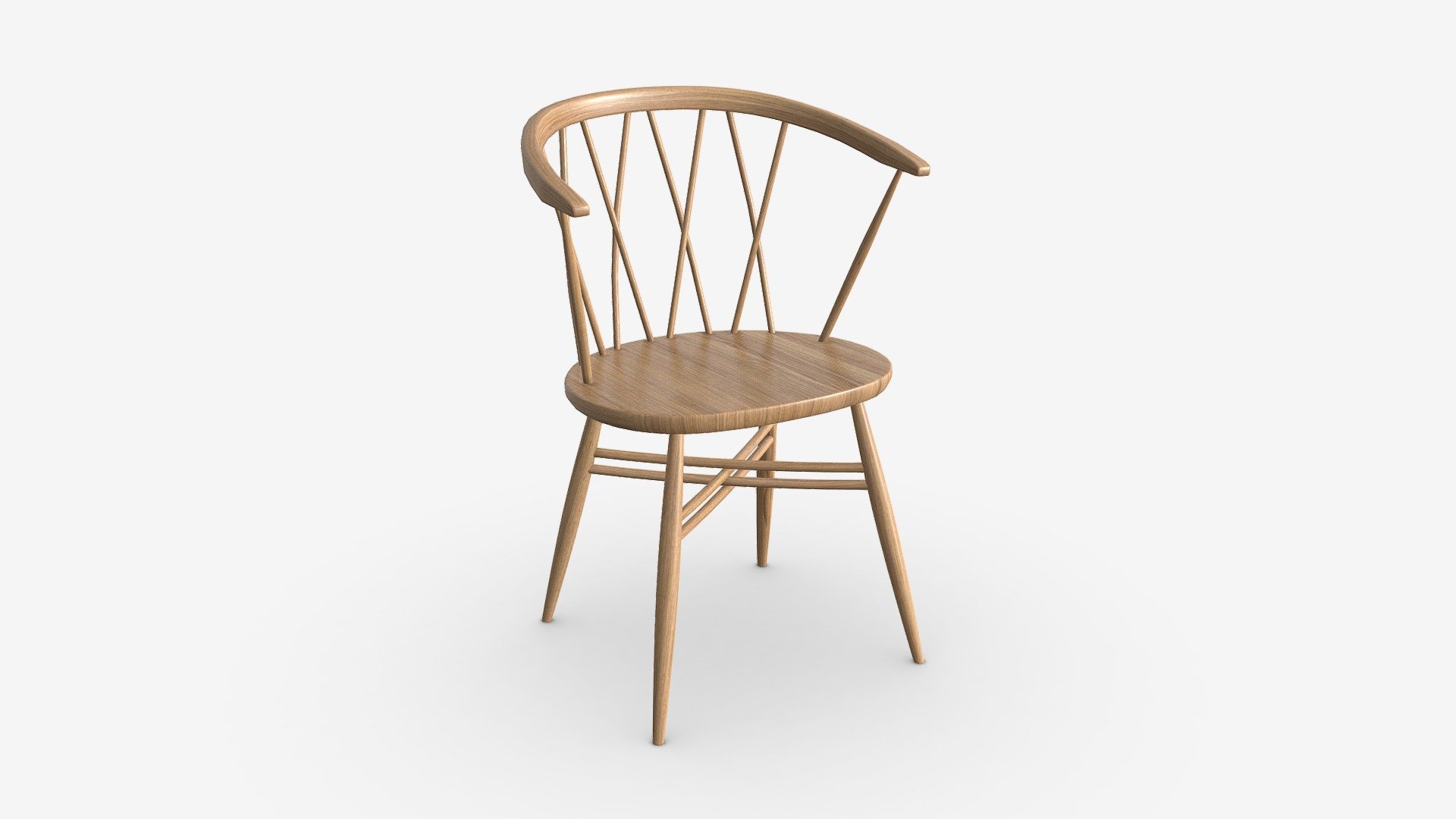 Armchair Ercol Shalstone John Lewis - Buy Royalty Free 3D model by HQ3DMOD (@AivisAstics) 3d model