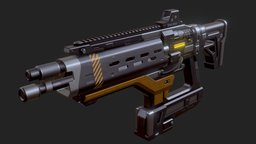 TAR-621 rifle, destiny, assault, m4, m16, sci, csgo, assault-rifle, weapon, weapons, scifi, gun, noai