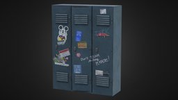 Cabinet garage, rusty, props, cabinet, old, pbr
