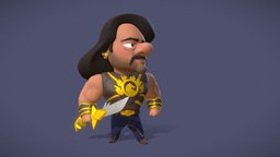 Bahubali cinema, film, caricature, fanart, indian, hero, cartoony, india, fan-art, bahubali, prabhas, blender, sword, stylized, tollywood, noai