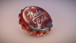 Nuka Cola Cap fanart, cap, cola, nuka, fallout4, fallout