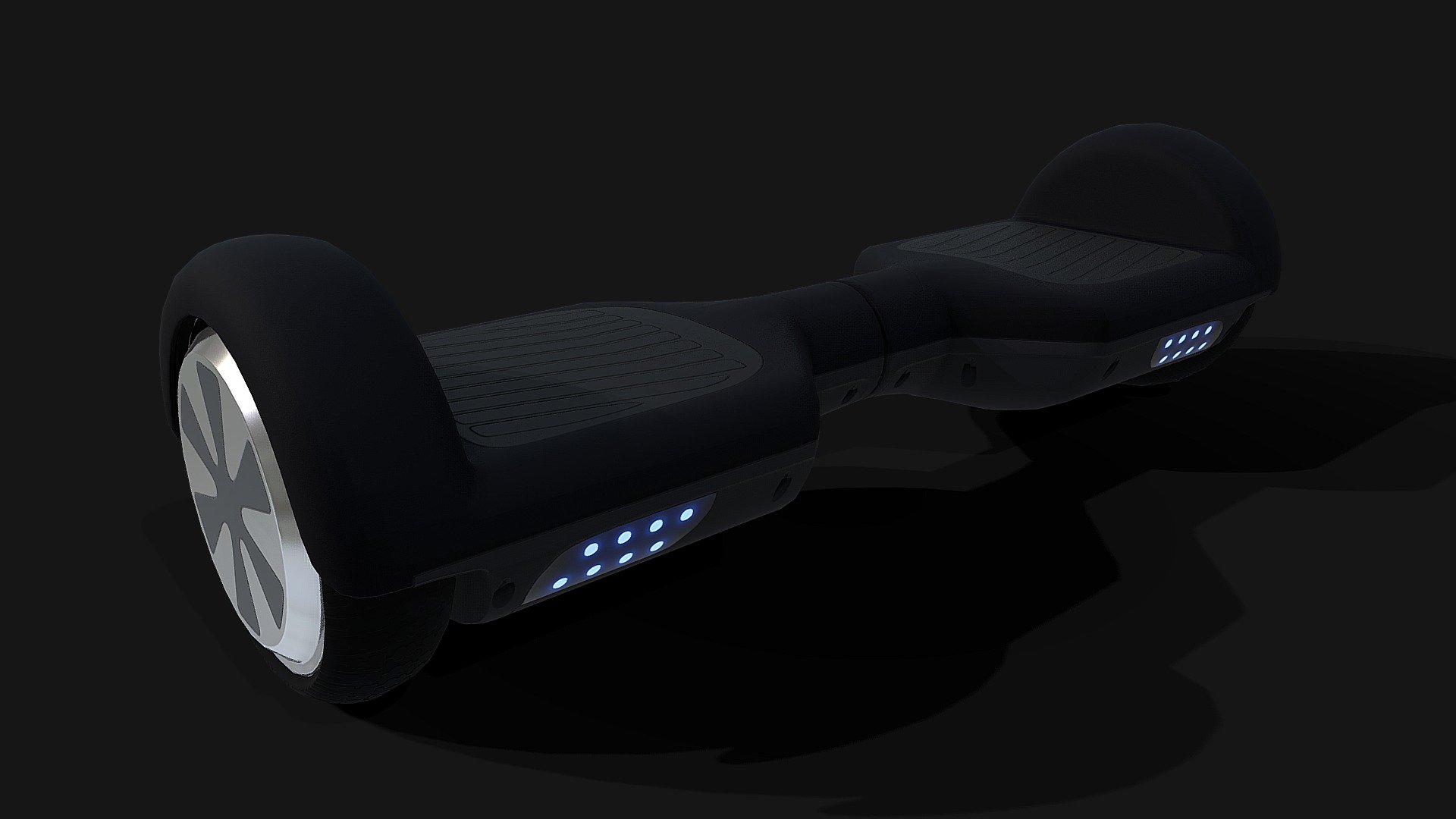 Low poly hoverboard - HOVERBOARD - 3D model by Victor L. (@viclvp) 3d model